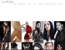 Tablet Screenshot of clarencemanagement.com